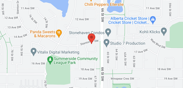 map of 1512 67 ST SW